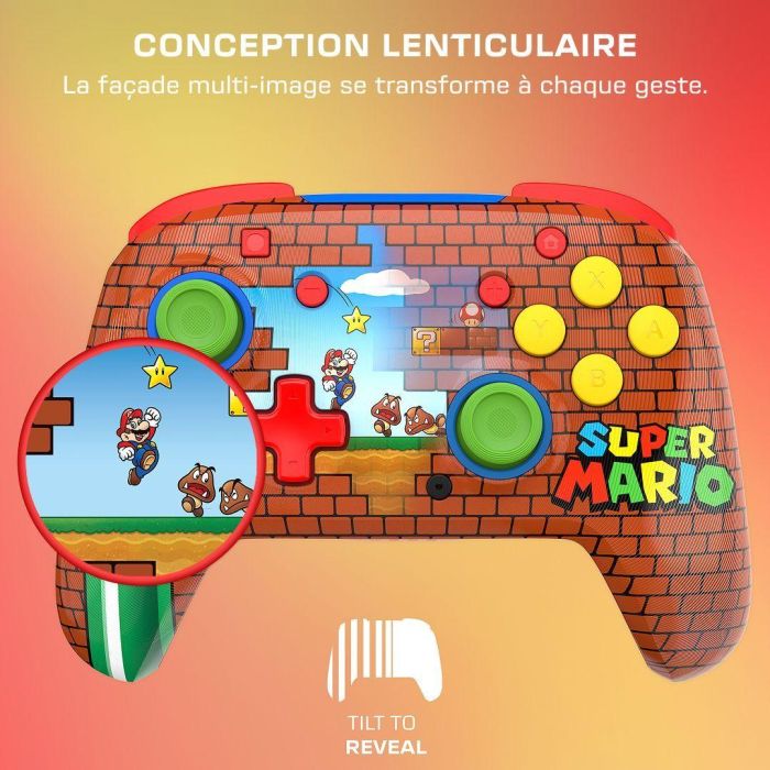 Manette de jeu - Nintendo Switch - Rematch Mario Bricks - Sans fil - Rouge - Turtle Beach 1
