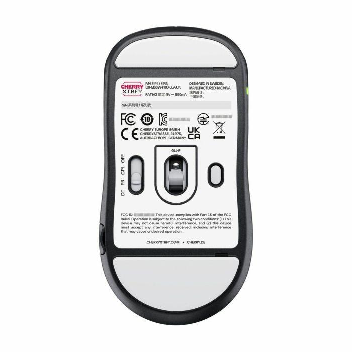 CHERRY XTRFY M68 Pro Wireless. Black Wireless Maus 6
