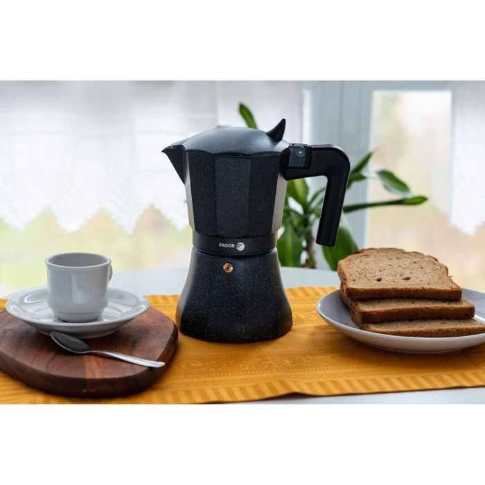 Cafetière Italienne Fagor TIRAMISU 3 Noir Aluminium 15