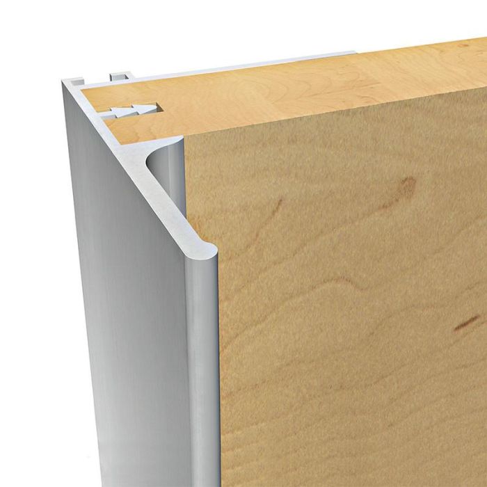 Perfil Tirador Aluminio Lia 2,60 Plata Mate Herrajes Alk (Set de 2) 0 Perfil Tirador Aluminio Lia 2,60 Plata Mate Herrajes Alk (Set de 2) 0