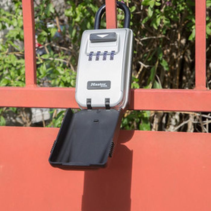 Coffre-fort Master Lock 5424EURD Clés Gris Métal 17,5 x 7,2 x 5,2 cm 1 Coffre-fort Master Lock 5424EURD Clés Gris Métal 17,5 x 7,2 x 5,2 cm 1