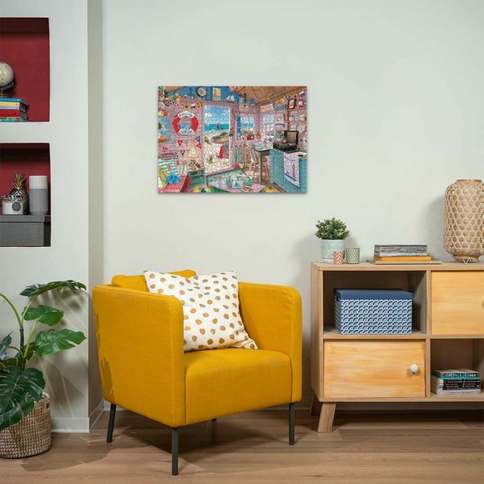 Puzzle Ravensburger Cabaña de la Playa 1000 Pièces 1