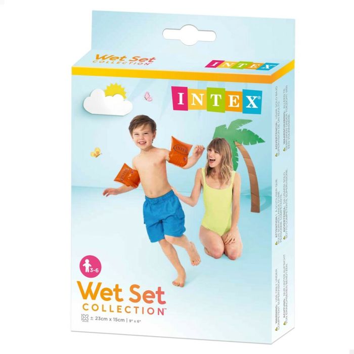 Manchettes Intex Neón 23 x 15 cm (36 Unités) 1