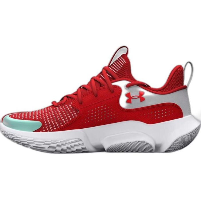 Chaussures de Basket-Ball pour Adultes Under Armour 3026630-600 Rouge 4