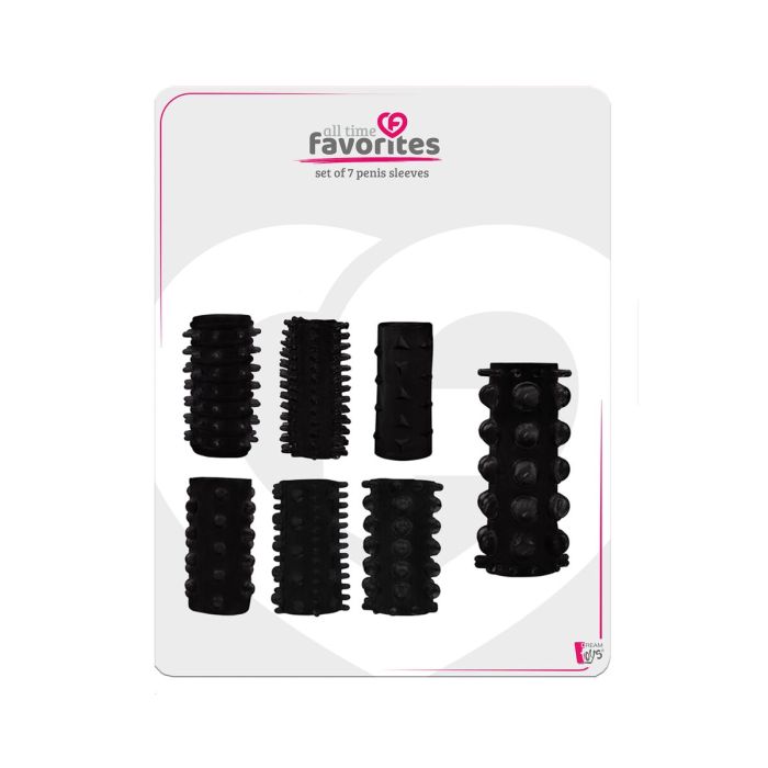 Manchon de pénis Dream Toys All Time Favorites Noir Ø 6 cm 1