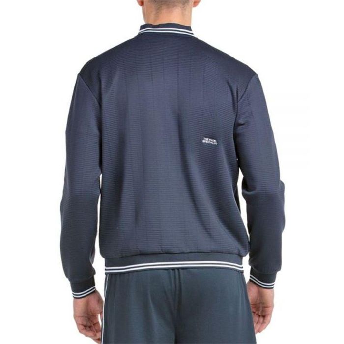 Sweat à capuche homme Bullpadel Trombe Blue marine Padel 40 3