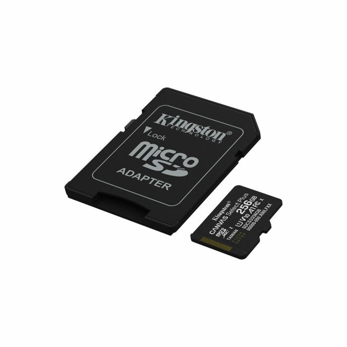 Carte Mémoire Micro SD avec Adaptateur Kingston SDCS3/256GB 256 GB 18 Carte Mémoire Micro SD avec Adaptateur Kingston SDCS3/256GB 256 GB 18