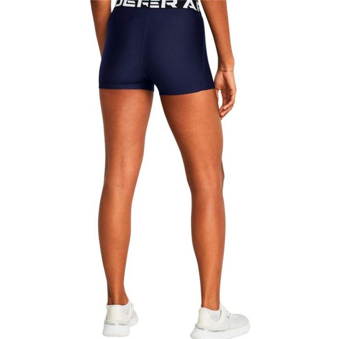 Leggings de Sport pour Femmes Under Armour Hg Shorty Bleu foncé Blue marine S 1