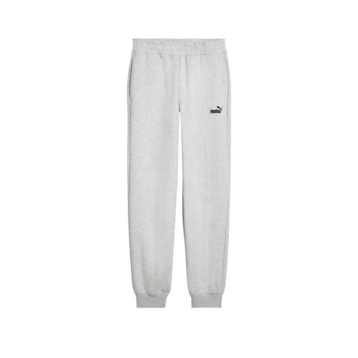Pantalon de sport long Puma Essentials Small No. 1 Logo Gris clair Femme M 0 Pantalon de sport long Puma Essentials Small No. 1 Logo Gris clair Femme M 0