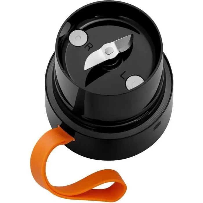 Sencor SBL 151BK Mixeur Smoothie Portable - 330 ml, 50 W, IP54, étanche, avec batterie rechargeable et fonction sous vide - idéal pour smoothies et soupes