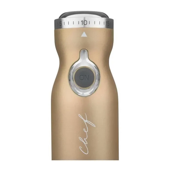 Sencor Mixeur plongeant SHB 5607CH - 1200 W, 4 en 1 avec contrôle de vitesse continu, bol 0.8 L, lame et accessoires en acier inoxydable