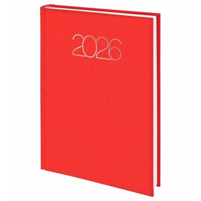 Livre de compte Deusto PREMIUM Rouge A5 14,5 x 20,5 cm 2026