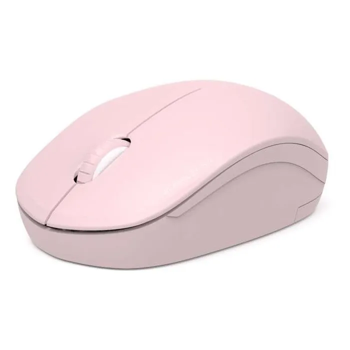 Port Designs Souris Sans Fil Collection II 2.4 GHz Rose - Silencieuse et Compacte - Modèle 900541