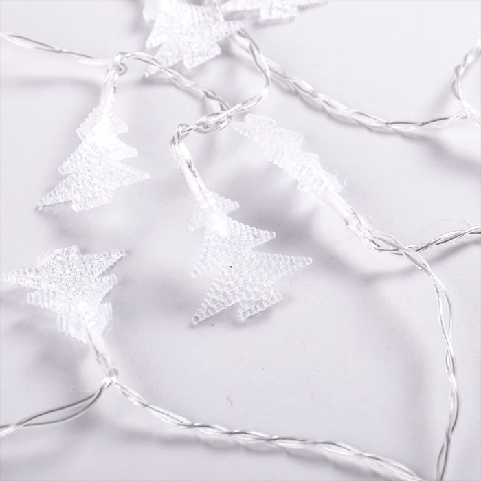 Guirlande LED Intérieure 1,5M HO-XMAS-014-IP20-1,5M-CW à piles 4 Guirlande LED Intérieure 1,5M HO-XMAS-014-IP20-1,5M-CW à piles 4