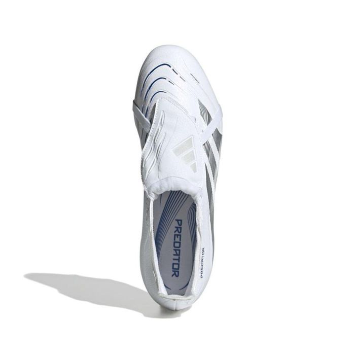 Chaussures de Football pour Adultes Adidas Predator League Ft Fg/Mg Blanc 4