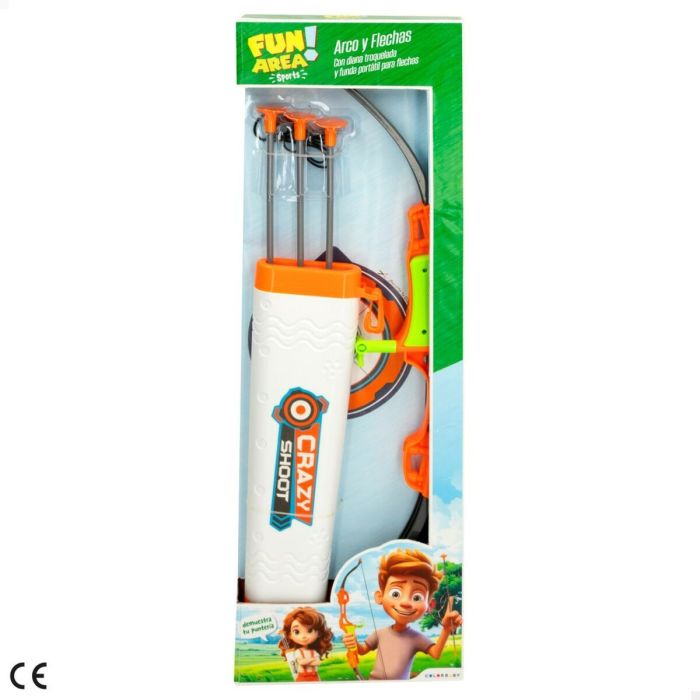Set de tir à l'arc Colorbaby 3,5 x 67 x 15 cm (6 Unités) 5