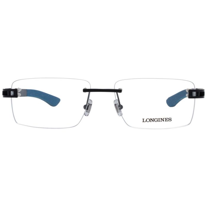 Monture de Lunettes Homme Longines LG5006-H-55002 Noir Ø 55 mm 2