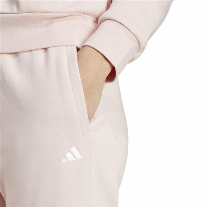 Pantalon de sport long Adidas Essentials Small Logo Feel Cozy Open Rose Femme 1