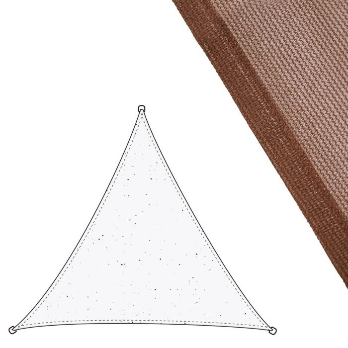 Voile d'ombrage Vela sombreo Chocolat 3 x 3 m 300 x 300 x 0,5 cm Auvent 0 Voile d'ombrage Vela sombreo Chocolat 3 x 3 m 300 x 300 x 0,5 cm Auvent 0
