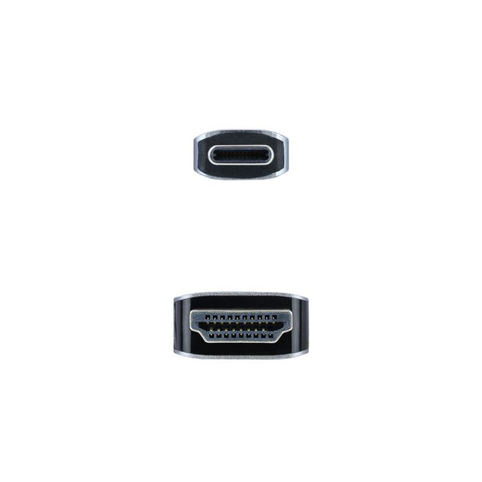Câble USB-C vers HDMI NANOCABLE 10.15.5102 1,8 m Noir 8 Câble USB-C vers HDMI NANOCABLE 10.15.5102 1,8 m Noir 8