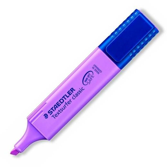 Marqueur fluorescent Staedtler Textsurfer Classic Violet Lila 10 Pièces (10 Unités) 1 Marqueur fluorescent Staedtler Textsurfer Classic Violet Lila 10 Pièces (10 Unités) 1