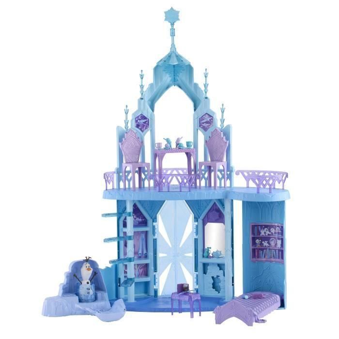 Disney La Reine des Neiges - Palais de glace d'Elsa - Olaf - 21 accessoires - Disney Frozen - JGG41 2