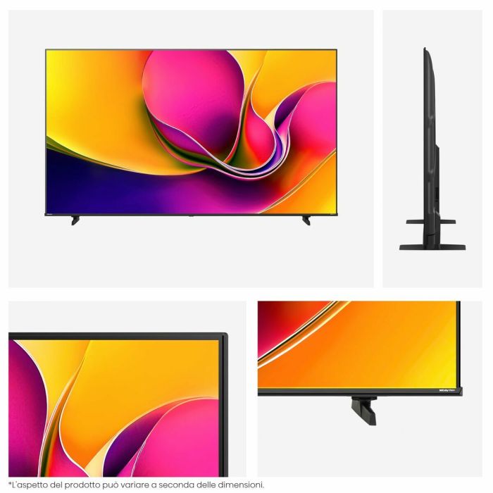 TV intelligente Hisense 85A6Q 85" 4K Ultra HD LED HDR D-LED 10