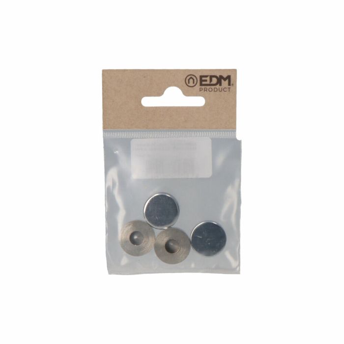 Garnitures pour meubles EDM 85291 Laiton Ø 18 mm à vis (4 Unités) 1 Garnitures pour meubles EDM 85291 Laiton Ø 18 mm à vis (4 Unités) 1