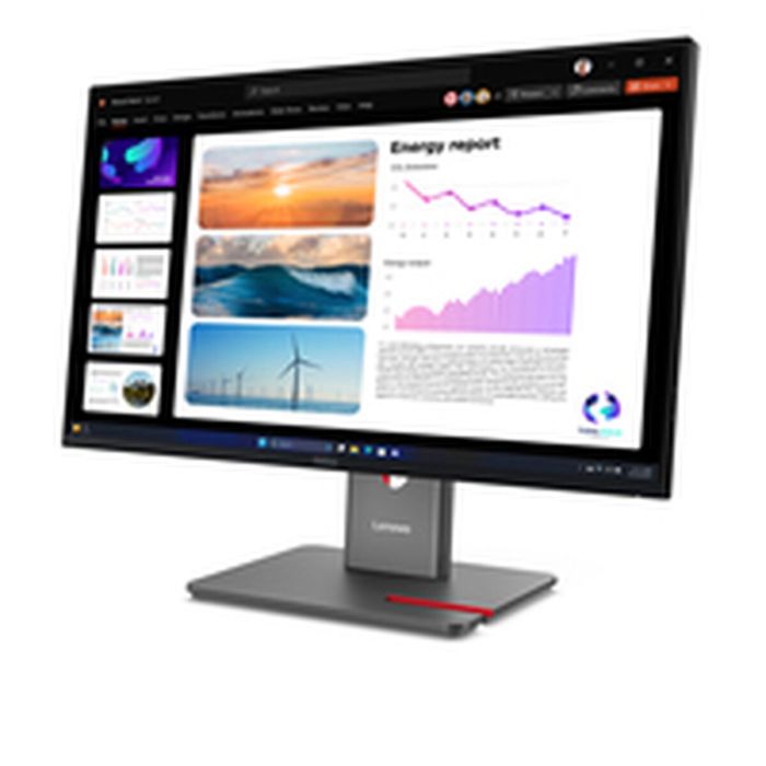 Écran Lenovo 64B2GAT1EU 23,8" 22" LCD Quad HD 25 Écran Lenovo 64B2GAT1EU 23,8" 22" LCD Quad HD 25