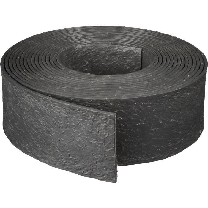 Nature Bordure de jardin 0,12x12 m 5 mm noir 446388 0 Nature Bordure de jardin 0,12x12 m 5 mm noir 446388 0