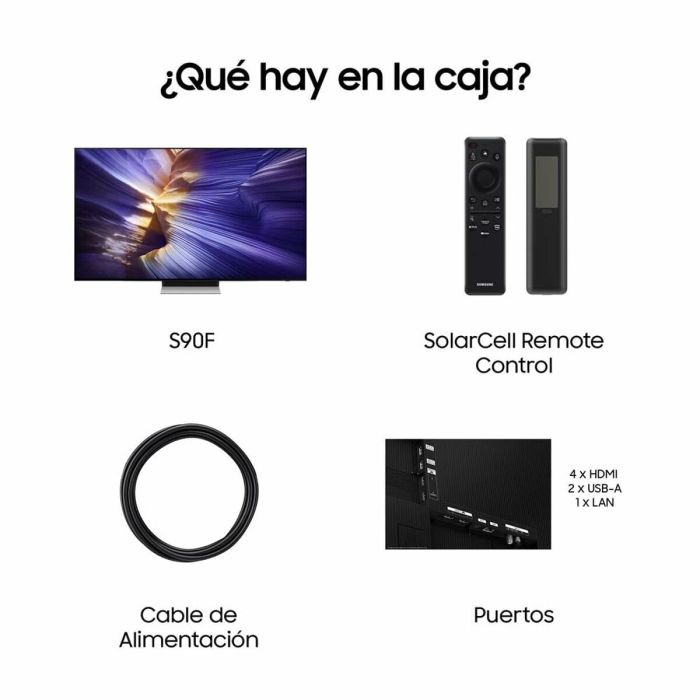 TV intelligente Samsung 77 TQ77S90F 77" 4K Ultra HD HDR OLED 2 TV intelligente Samsung 77 TQ77S90F 77" 4K Ultra HD HDR OLED 2