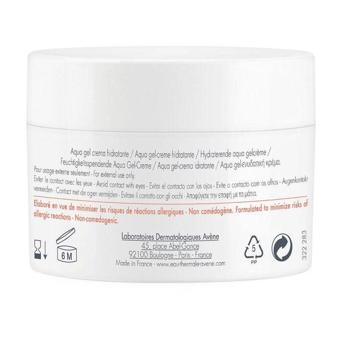 Avène Hydrance Aqua-Gel Aqua Gel-Crema Hidratante 50 mL 1