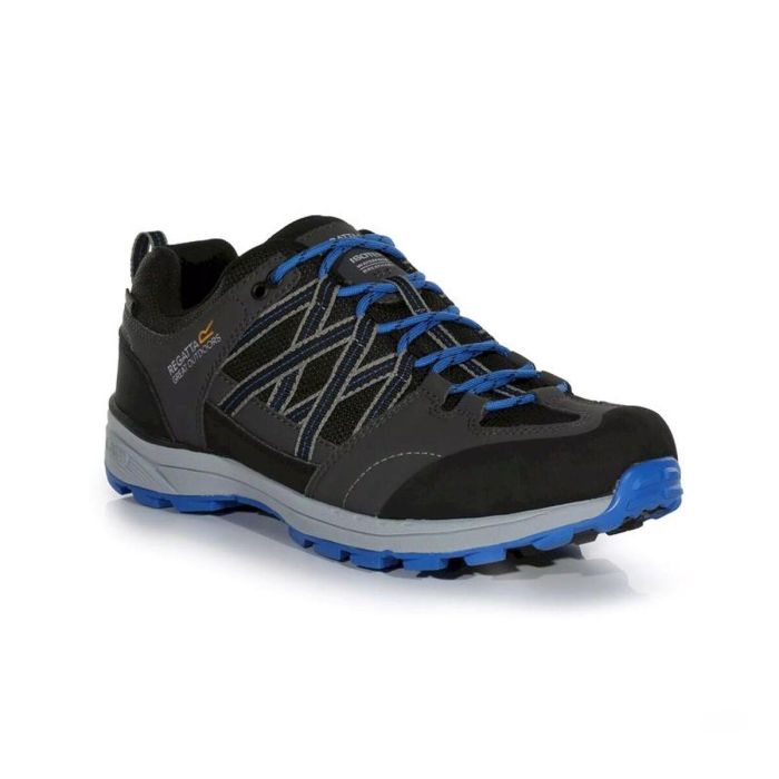 Chaussures de trail pour homme (course en montagne) Regatta Samaris Low Noir 2