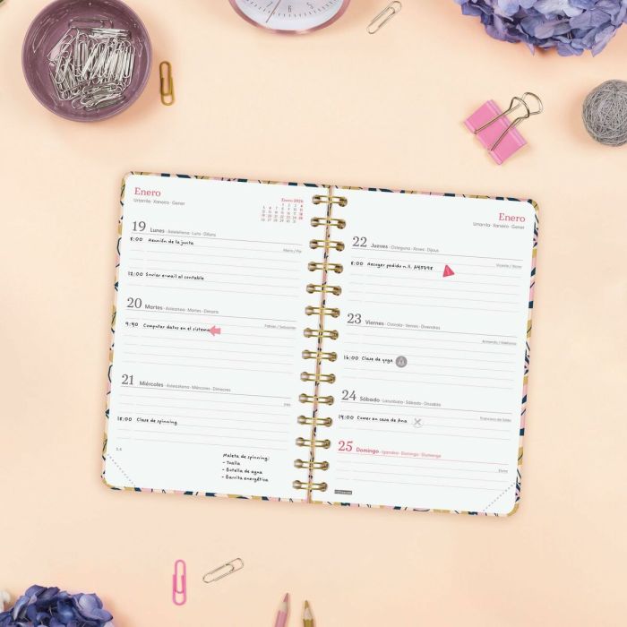 Agenda Finocam YOU 11,7 x 18,1 cm Volets 2026 6