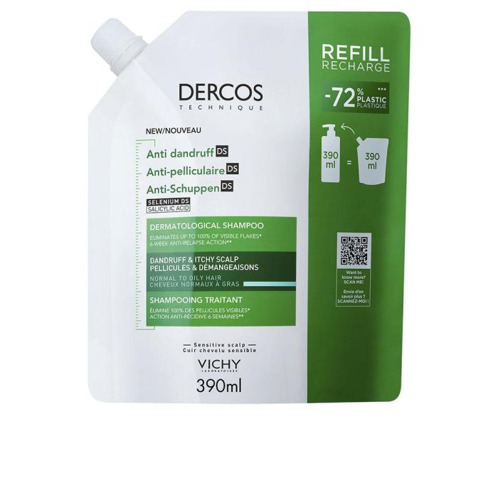 Vichy Recharge Antipelliculaire Cheveux Gras Dercos 500 mL 0 Vichy Recharge Antipelliculaire Cheveux Gras Dercos 500 mL 0