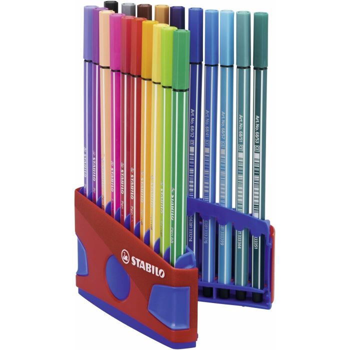 Ensemble de Marqueurs Stabilo Pen 68 Mini Multicouleur 1