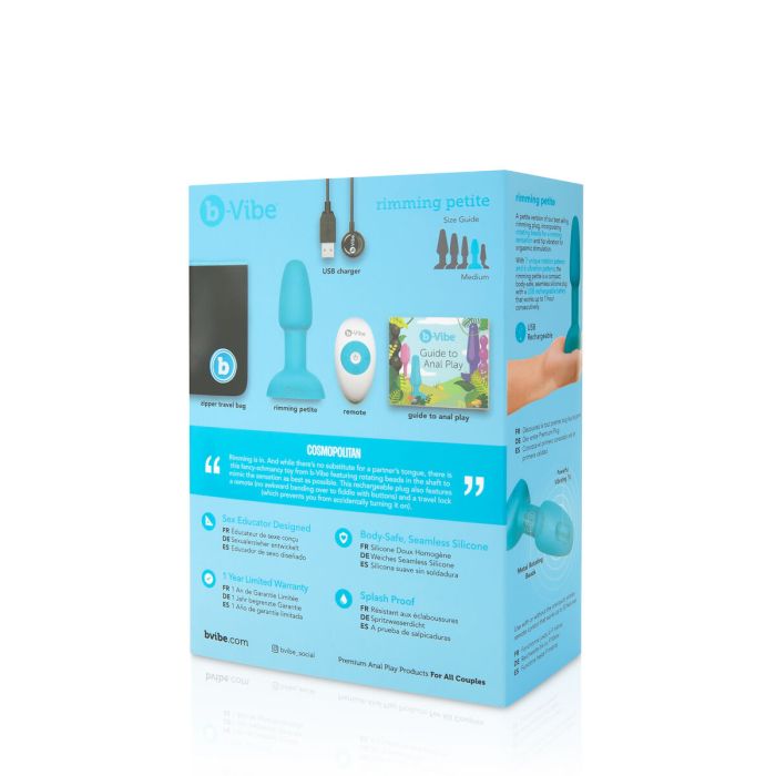 Plug Anal B-Vibe 96786 Bleu 2