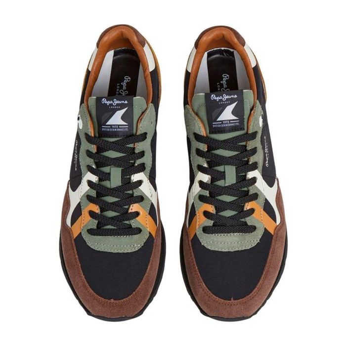 Chaussures casual homme Pepe Jeans Brit Prints Marron L 2