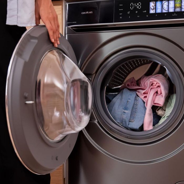 Machine à laver Cecotec Bolero DressCode 9970 Direct Drive Steel 1400 rpm 9 kg