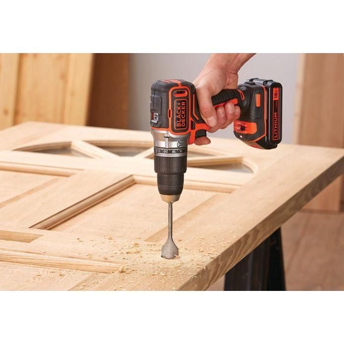 Perceuse a percussion - BLACK+DECKER - BL188ME2SA-QW - 18V - 2 batteries - 50 accessoires 3