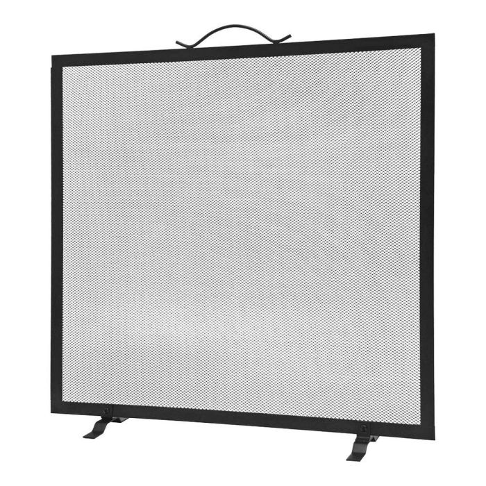 Parre-feu pour cheminée EDM 85748 Noir 60 x 0,5 x 60 cm 1