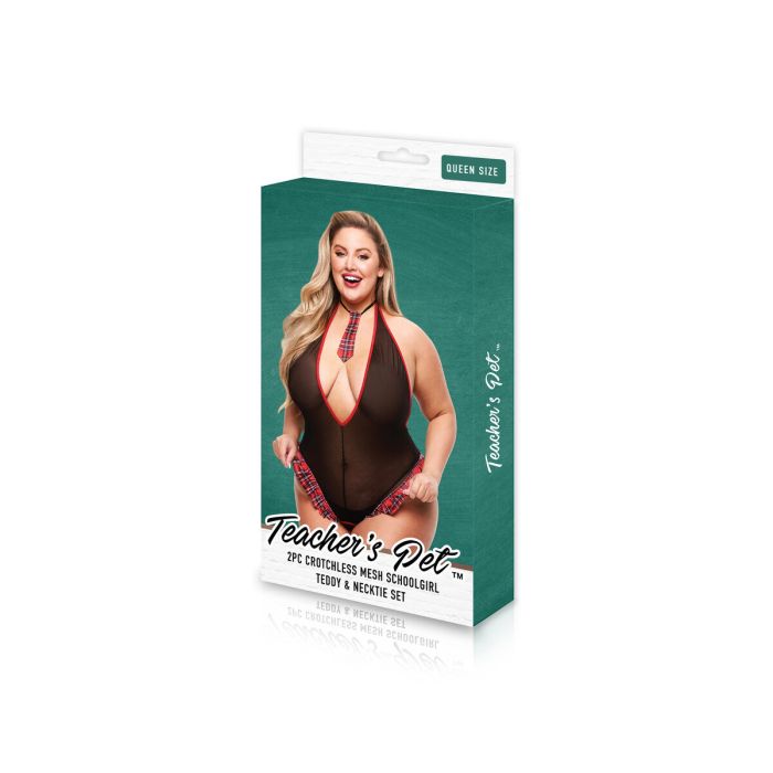 Costume Érotique Teacher’s Pet School Girl Multicouleur Queen size 2 Costume Érotique Teacher’s Pet School Girl Multicouleur Queen size 2
