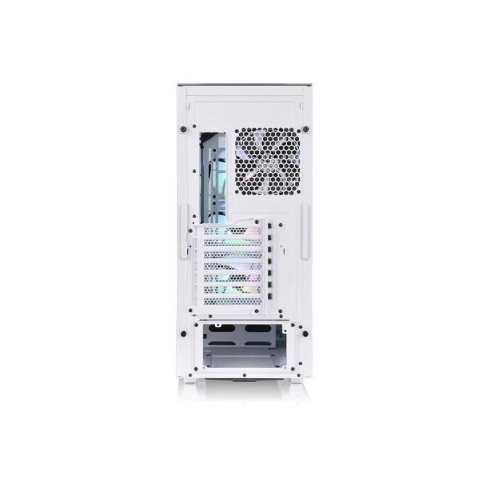 Thermaltake Divider 500 TG Snow ARGB - Boîtier PC Gamer Blanc Mid-Tower avec vitre trempée, ventilateurs ARGB, support ATX/mATX/Mini-ITX, 7 slots, refroidissement liquide
