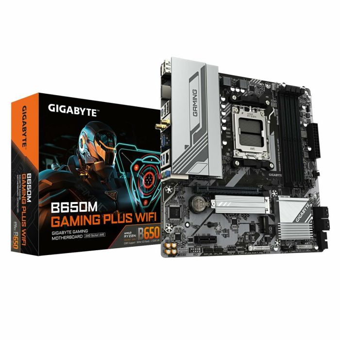 Carte Mère Gigabyte B650M GAMING PLUS WF AMD B650 AMD AM5 9
