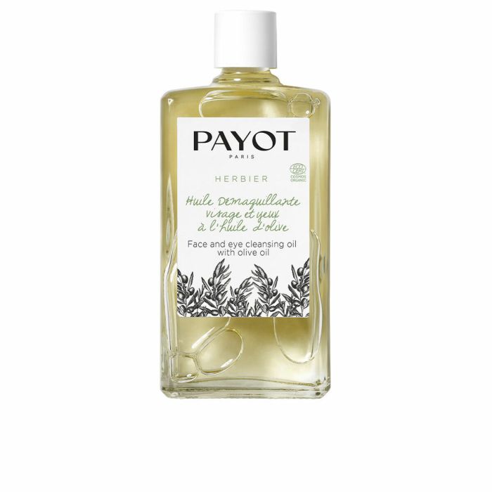 Payot Huile Démaquillante HERBIER Bio à l'Huile d'Olive 100 ml - Nettoyage Doux et Profond