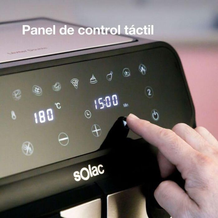 Friteuse à Air Solac FA1520 Noir 1700 W 8 L 3