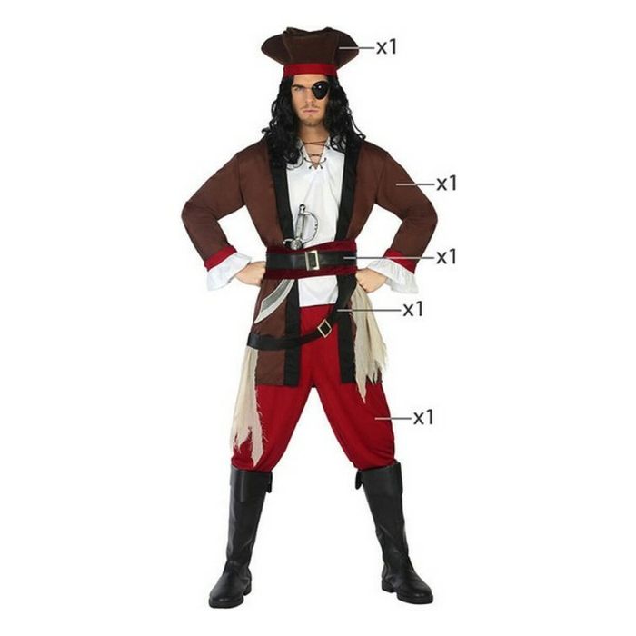 Déguisement pour Adultes Th3 Party Homme Pirate 3