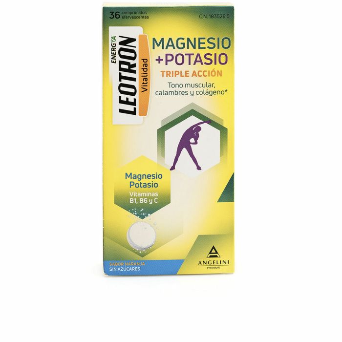 Supplément Alimentaire Leotron Magnésium Potassium 30 Unités 0 Supplément Alimentaire Leotron Magnésium Potassium 30 Unités 0