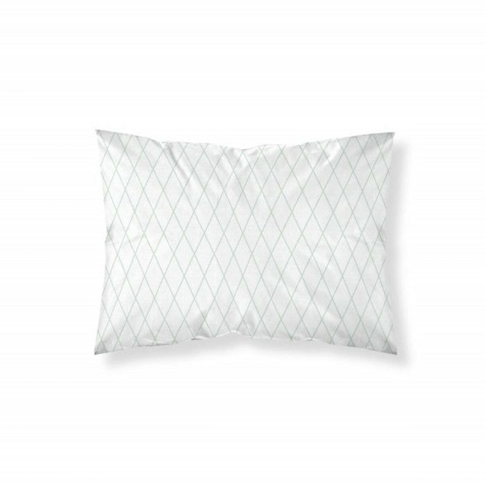 Taie d'oreiller Decolores Blenheim Blanc 175 Fils 50x80cm 50 x 80 cm Coton