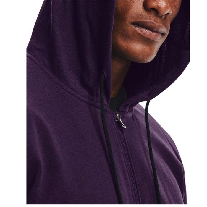 Veste de Sport pour Homme Under Armour Rival Terry Magenta 2